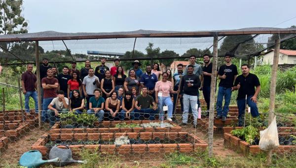 Pequizeiro realiza mobilização com acadêmicos de Agronomia para fortalecer o Viveiro Sonho Verde