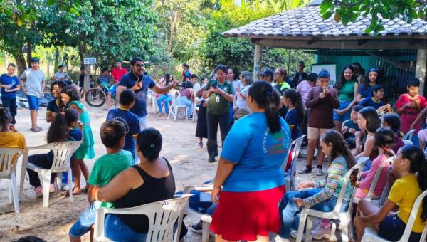 Diretoria Municipal de Meio Ambiente promove palestra socioambiental para alunos da rede municipal