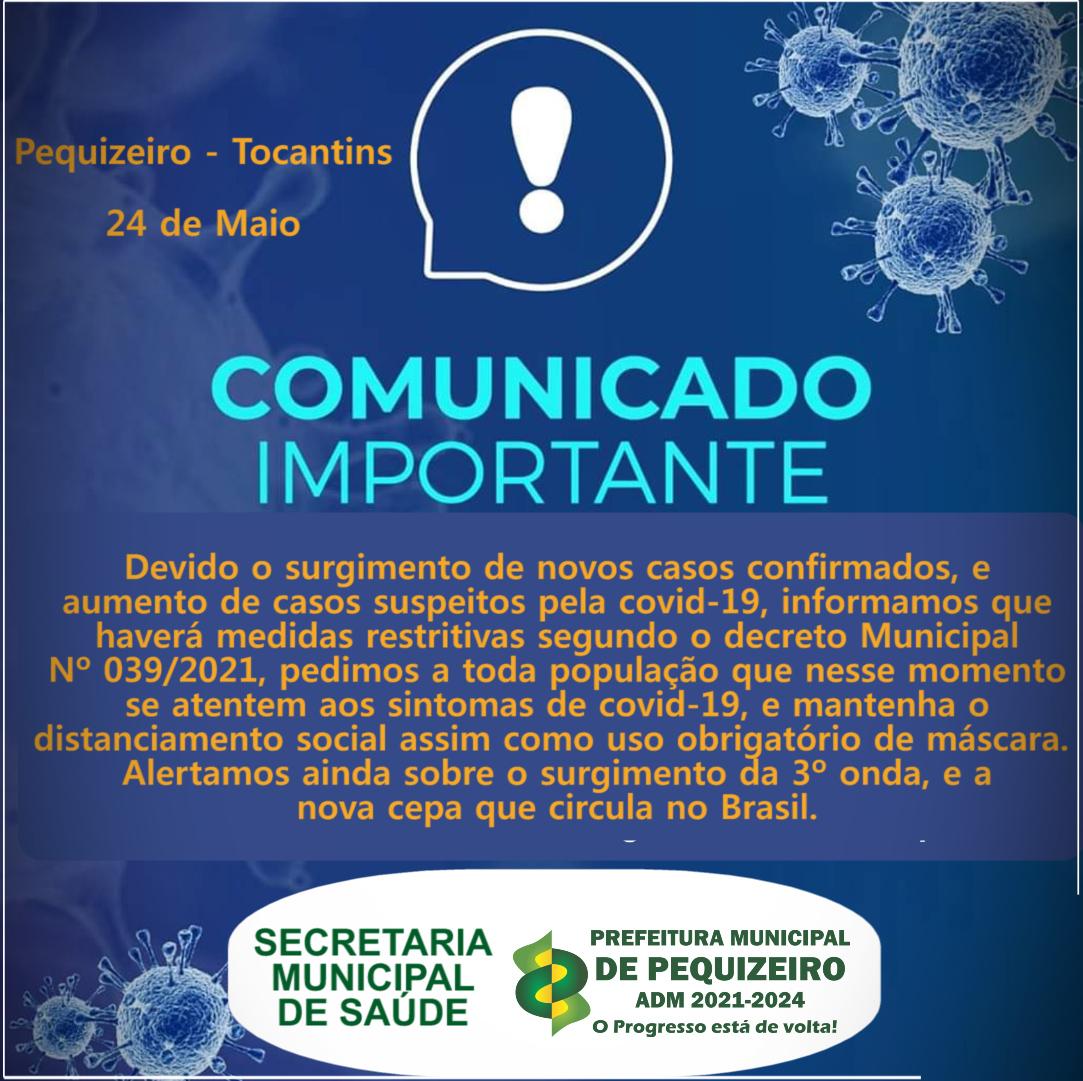 COMUNICADO / SAÚDE