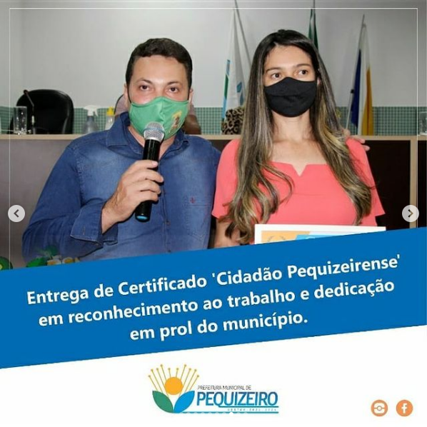 TÍTULO DE CIDADÃO PEQUIZEIRENSE
