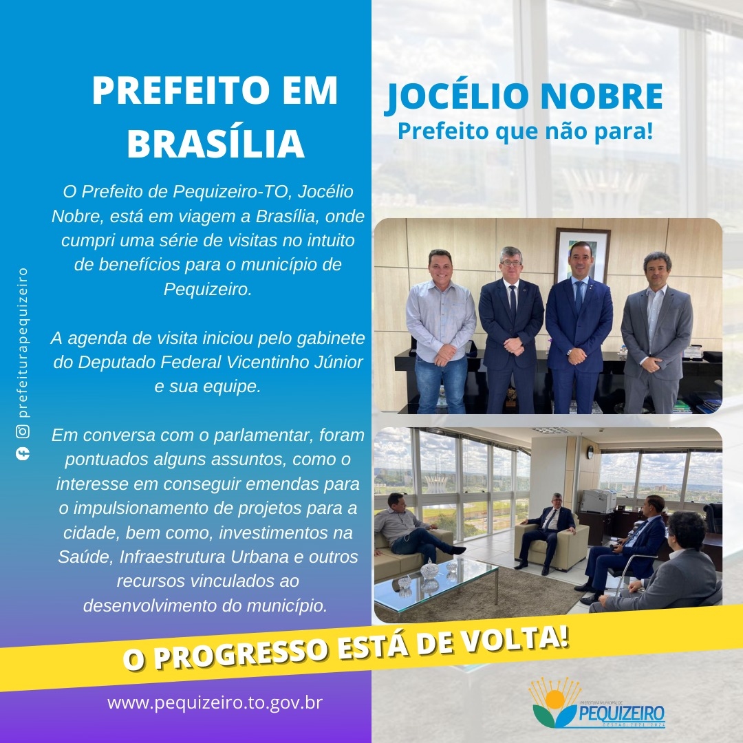 BUSCA DE RECURSOS EM BRASÍLIA
