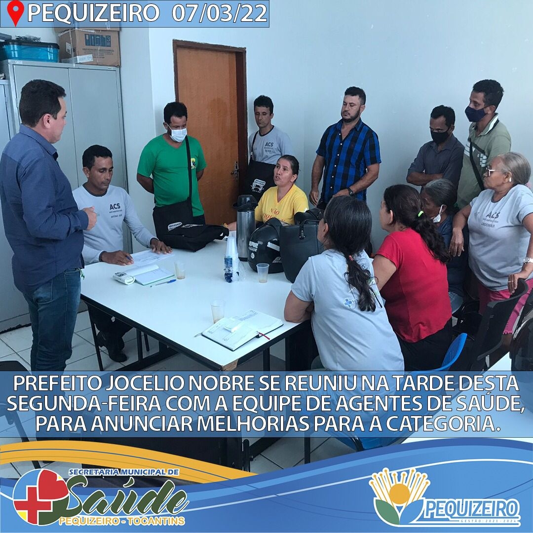 REUNIÃO PREFEITO / SAÚDE