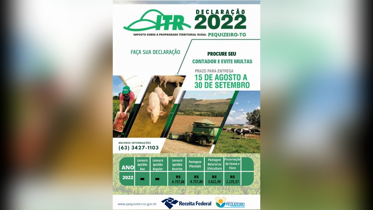 DECLARAÇÃO / ITR