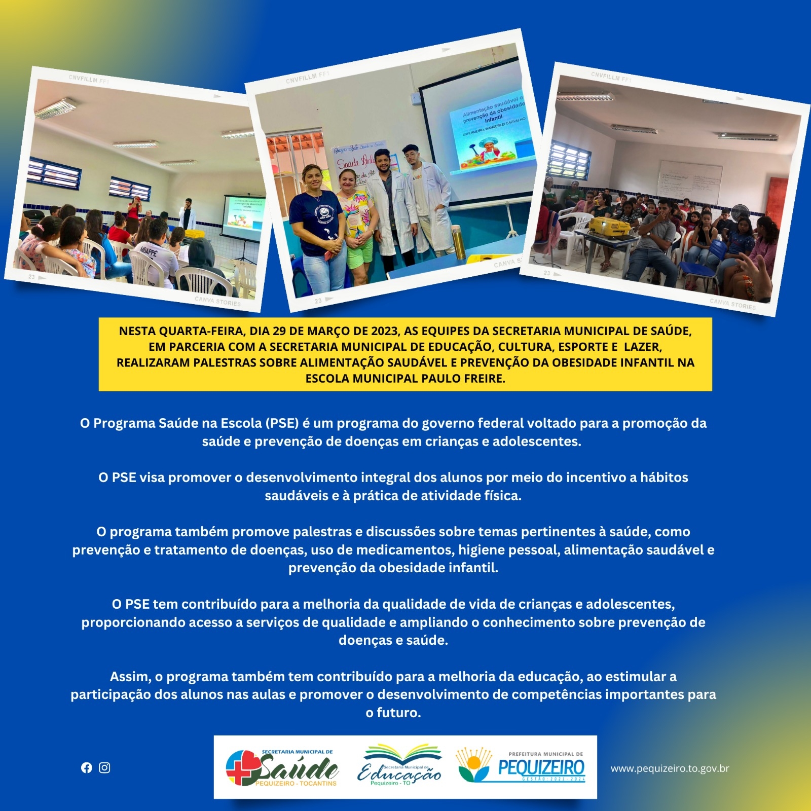 SAÚDE NA ESCOLA