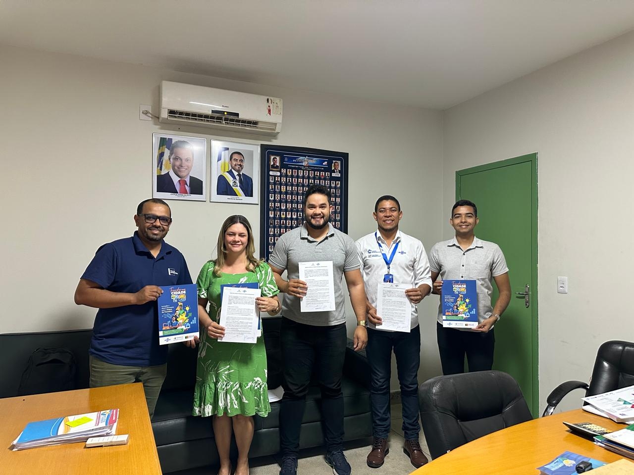 Pequizeiro adere ao Programa Transforma a Cidade em parceria com o Sebrae