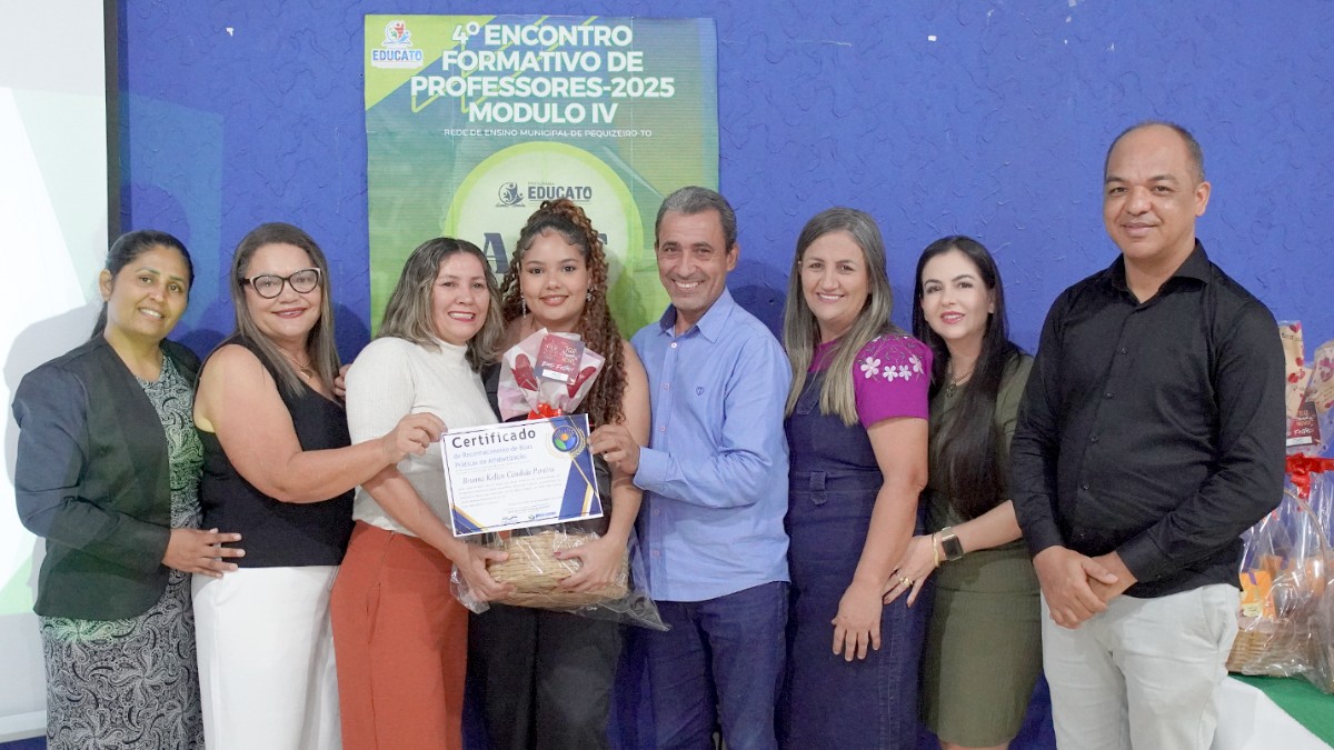 SEMED promove 4º Encontro Formativo do Programa EducaTO em Pequizeiro
