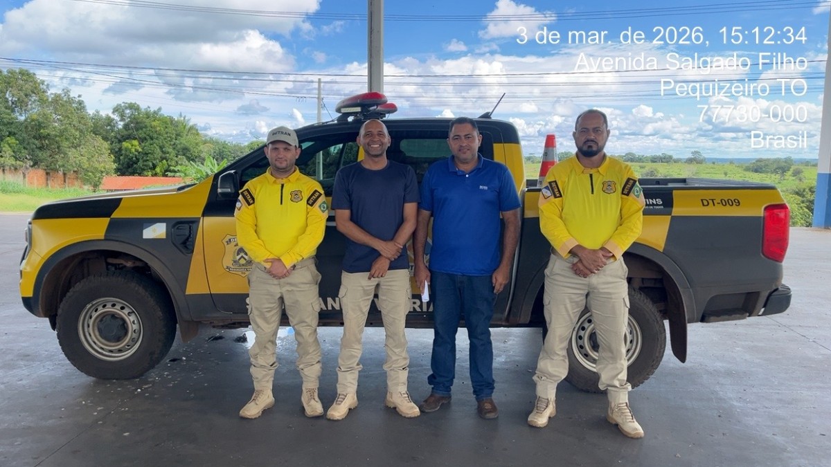 Em Pequizeiro, frota do transporte escolar é aprovada em vistoria do Detran